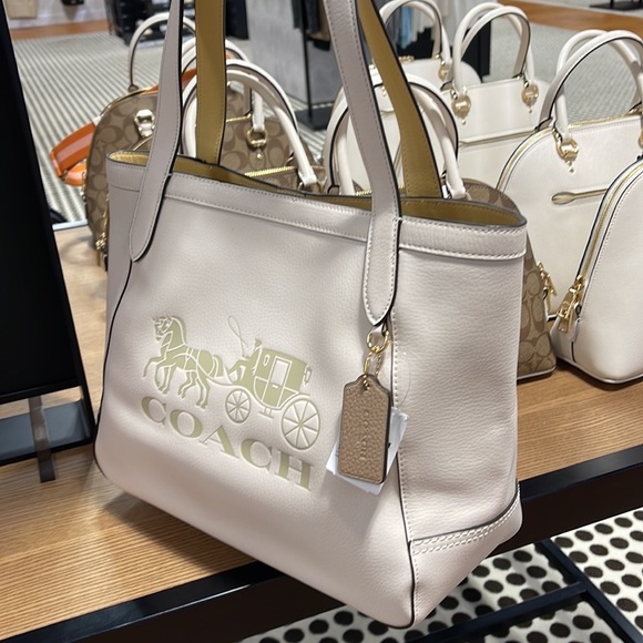 Coach Handbags - Coach HORSE AND CARRIAGE TOTE WITH HORSE AND CARRIAGE